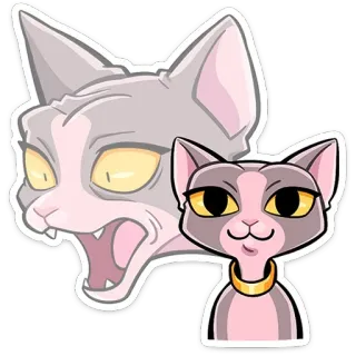 Клео 2.0 | @Premium_Emojis_Telegram whatsapp stickers