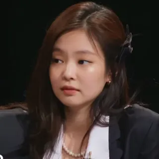 🌷 Jennie Kim kpop, sängerin, frau, promi, blackpink whatsapp sticker