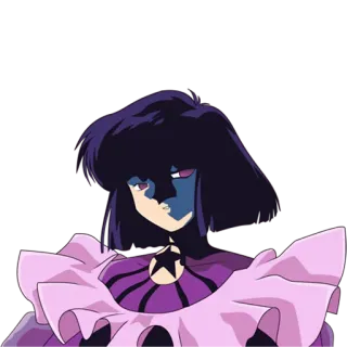 😕 アニメ, キャラクター, ゴシック, アート, 漫画 telegram sticker