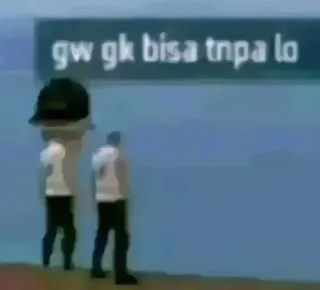 😢 CJ Grand Theft Auto: San Andreas gw gk bisa tnpa lo telegram sticker