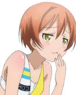 😏 anime, girl, cartoon, cute, character telegram sticker