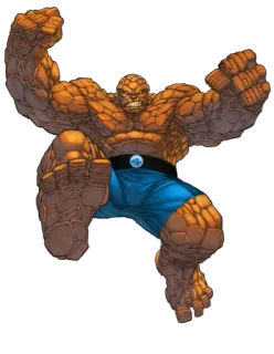 ☺️ The Thing Fantastic Four Marvel, Comics, Superheld, Monster, Rock whatsapp sticker