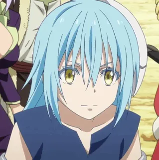 💎 Rimuru Tempest That Time I Got Reincarnated as a Slime Anime, Rimuru, Tempest, Vita da slime telegram sticker
