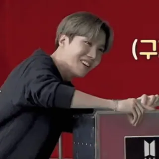 ☁️ J-Hope J-Hope, BTS, K-Pop, penyanyi, idola, musik whatsapp sticker