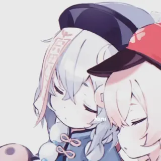 ❤️ haru Anime, Fofo, Kawaii, Garotas, Amizade whatsapp sticker