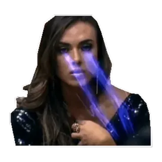 😡 mujer, ojos, retrato, triste, llorando, emoción, lágrimas telegram sticker