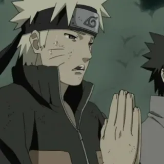 🍜 Naruto Anime, Naruto, Nhân vật, Buồn, Ninja, Manga whatsapp sticker