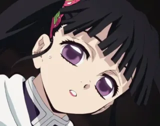 🌸 Kanao Tsuyuri Demon Slayer anime, demon slayer, kanao tsuyuri, manga telegram sticker