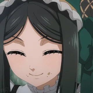 ๐ @fix_fox anime, girl, maid telegram sticker