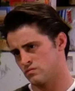 😒 Joey Tribbiani Friends joey, friends, tv show, sitcom, joey tribbiani, matt leblanc telegram sticker