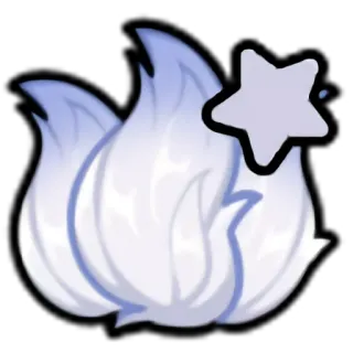 🦊 Flamme, Feuer, Stern, Funke, Licht, Energie telegram sticker