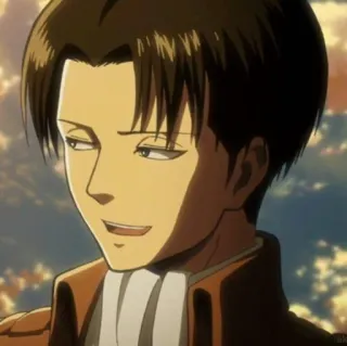 😒 Levi Ackerman Attack on Titan levi, attack on titan, anime, personagem, mangá, capitão, ackerman telegram sticker
