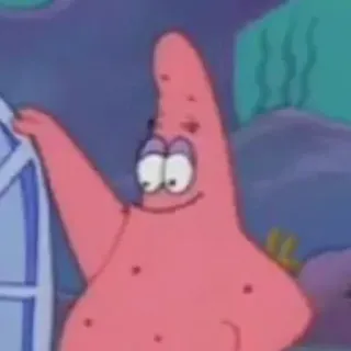 ➖ Patrick Star SpongeBob SquarePants dessin animé, SpongeBob, Patrick, étoile de mer, ami, drôle telegram sticker