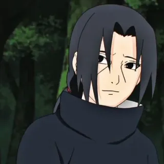 🗡️ Itachi Uchiha Naruto Аниме, Наруто, Учиха, Итачи, Манга telegram sticker