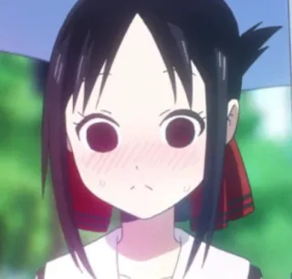 😥 Kaguya Shinomiya Kaguya-sama: Love Is War Anime, Kaguya Shinomiya, Kaguya-sama, Errötend, Anime Mädchen, Love is War whatsapp sticker