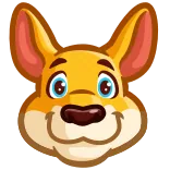 🙂 개, 동물, 만화, 귀여운, 강아지, 애완 동물 telegram sticker