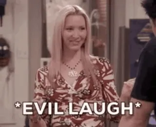 😆 EVIL LAUGH злой, смех, саркастичный, смешной, юмор, мем, сериал telegram sticker