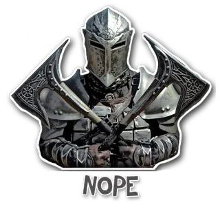 SKYRIM by @mbient telegram stickers