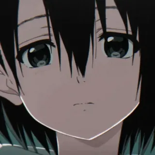 ◾️ Anime, Meisje, Personage, Manga, Kunst, Portret whatsapp sticker