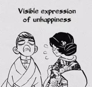 😭 Visible expression of unhappiness Infelicidade, Expressão, Mangá, Tristeza, Emoção whatsapp sticker
