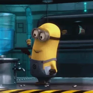 🍌 Minion Despicable Me Cartoon, Minion, Lustig, Süß, Film, Animation telegram sticker