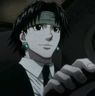 🌪 Chrollo Lucilfer Hunter x Hunter Anime, Hunter x Hunter, Chrollo Lucilfer, Brigade Fantôme telegram sticker