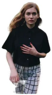 🙎 Frau, Model, Mode, Porträt, Person, Stil telegram sticker