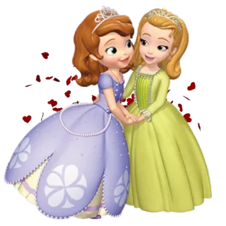 👭 Sofia the First Dessin animé, Princesse, Amitié, Conte de fées, Sofia la Première telegram sticker