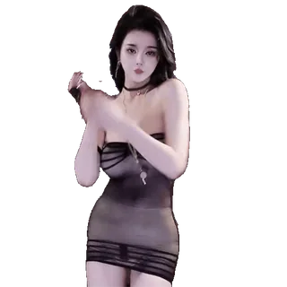 😉 femme, sexy, danse, fille, mode whatsapp sticker
