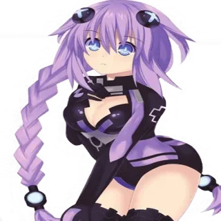 🤢 Neptune Hyperdimension Neptunia Anime, Dessin animé, Jeu vidéo, Personnage telegram sticker