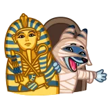 Mummy Jackal telegram stickers