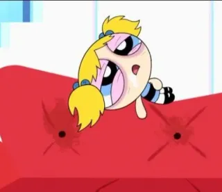 😩 Bubbles The Powerpuff Girls desenho animado, Lindinha, As Meninas Superpoderosas, personagem, animado telegram sticker