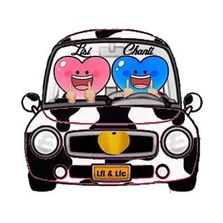 🚗 Lisi
Chanti
Lfl & Lfc Herz, Auto, Cartoon, Stinkefinger, Beleidigend, Geste telegram sticker