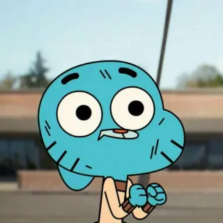 ❤️ Gumball Watterson The Amazing World of Gumball Gumball, Cartoon, Lustig, Katze, The Amazing World of Gumball, Animationsfilm whatsapp sticker