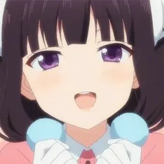 🍇 anime, cute, girl, cartoon, character, manga, illustration telegram sticker