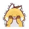 Лисичка @emoji_gray telegram emojis 😊