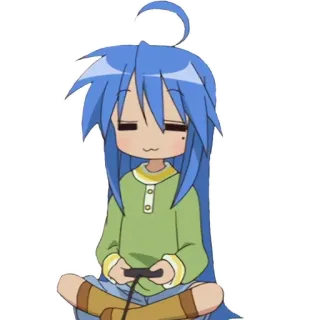 🎮 Konata Izumi Lucky Star Anime, Manga, Juego, Konata, Izumi telegram sticker