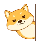 Pancake the Shiba Inu telegram stickers