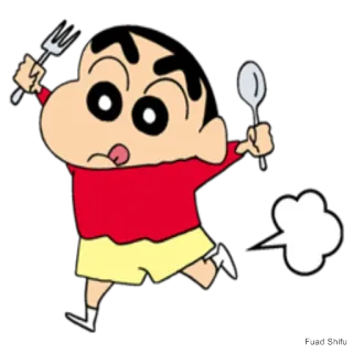 Crayon Shincan whatsapp stickers