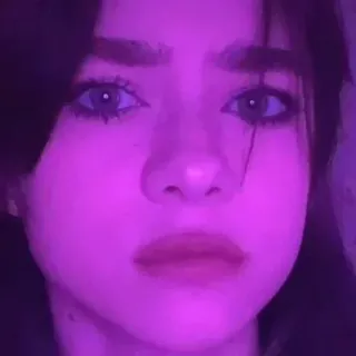 😒 portrait, femme, visage, fille, personne telegram sticker