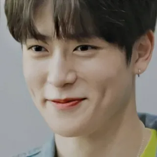 📸 男人, 微笑, 韩流偶像, 男性, 肖像, 人 telegram sticker