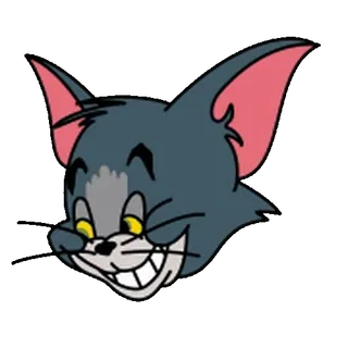 😊 Tom Cat Tom and Jerry desenho animado, gato, meme, arrogante, animação whatsapp sticker
