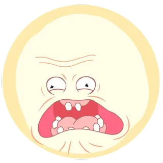 😤 Mr. Goldenfold Rick and Morty Cartoni animati, Animazione, Adult Swim, Mr. Goldenfold, Rick and Morty whatsapp sticker
