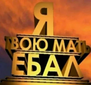 👩‍🦰 Я ТВОЮ МАТЬ ЕБАЛ offensive, slang, russian, curse whatsapp sticker