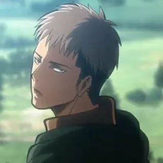 🥺 Jean Kirstein Attack on Titan Jean Kirstein, Ataque a los Titanes, Anime, Manga, Personaje, Retrato telegram sticker