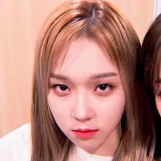 🌸 woman, kpop, asian, portrait, celebrity, singer, girl whatsapp sticker
