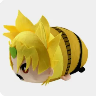 🥟 Plüschtier, Cartoon, Animation, Gelb, Figur, Spielzeug telegram sticker