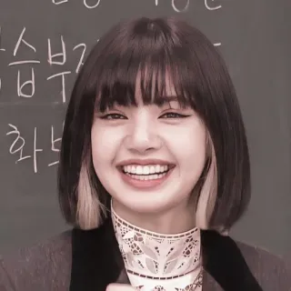 🐙 Lisa K-Pop, idol, woman, singer, celebrity, blackpink telegram sticker