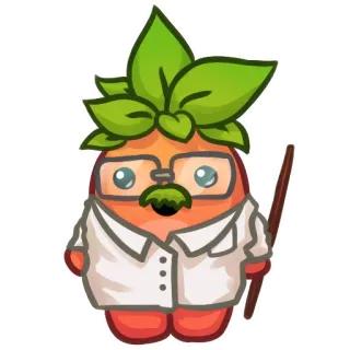 Applepeach dude telegram stickers
