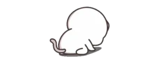 🍼 fofo, gato, animal, adesivo telegram sticker